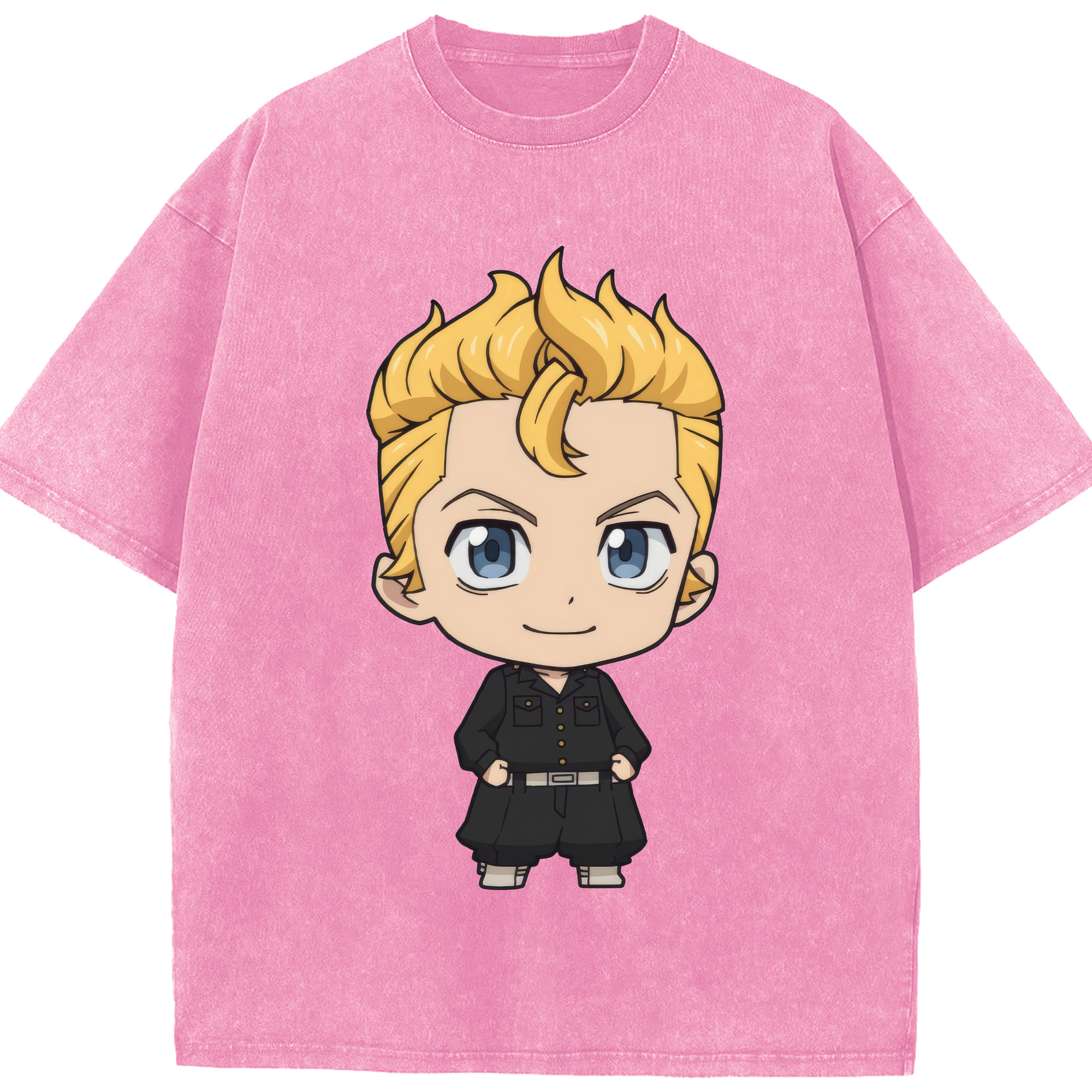 （画像用） 東京リベンジャーズ Tokyo Revengers 綿100% ヴィンテージ風 半袖Tシャツ（フロントプリント）